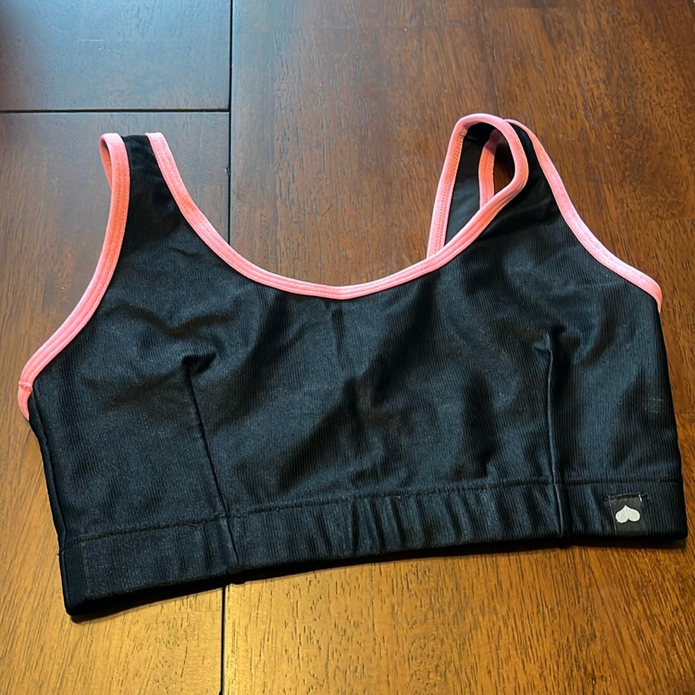 Booty by Brabants track shorts and sports bra